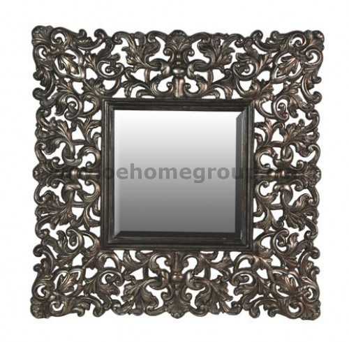 Elgant high quality wood wall mirror for home decoration